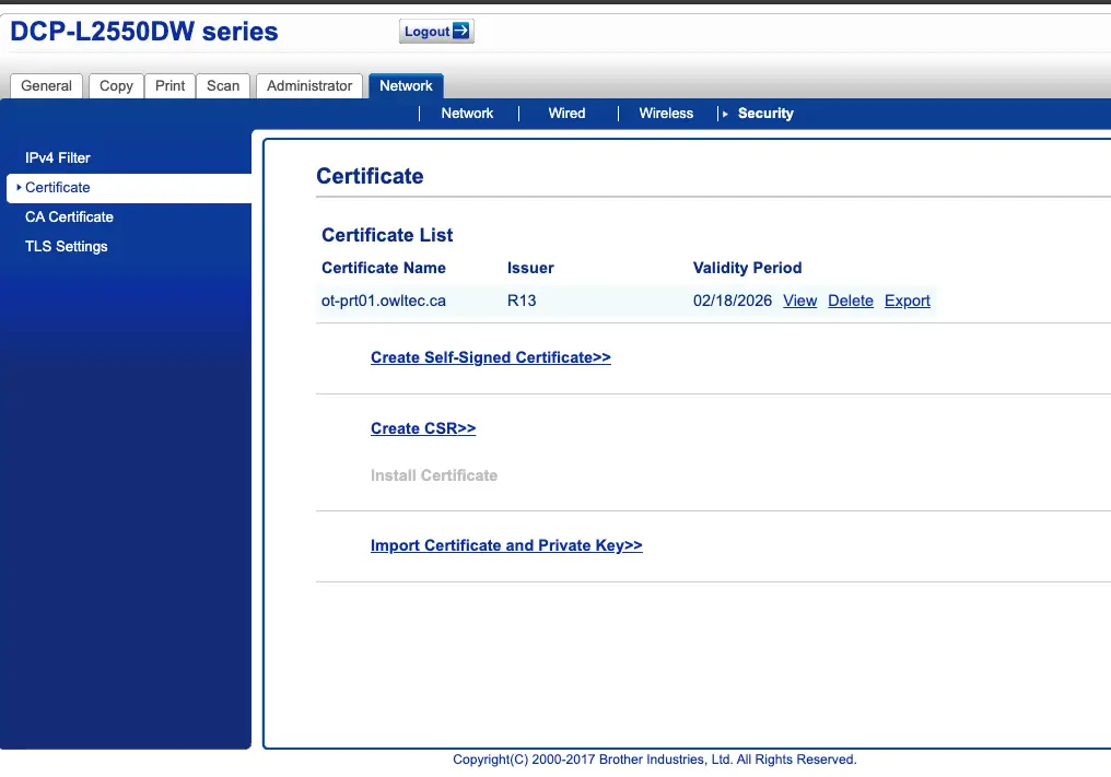 Brother - Cert - 04
