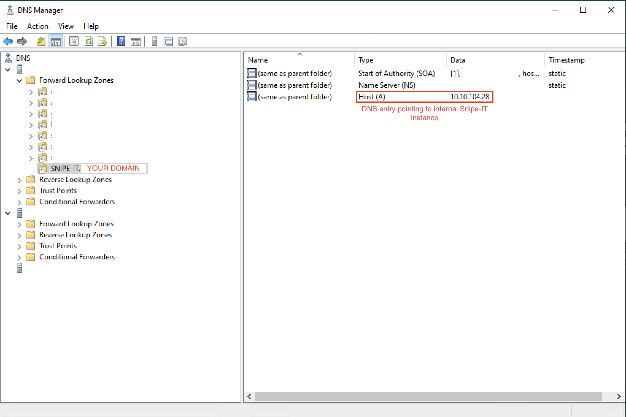 Snipe-IT DNS 09
